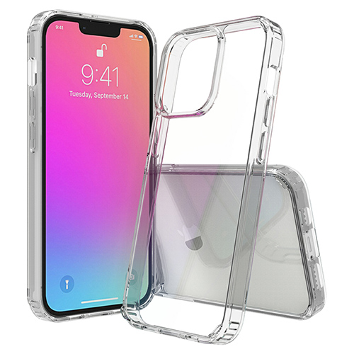 Funda de teléfono transparente anticaída.